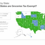 Sales Taxstate: Are Grocery Items Taxable?   California Sales Tax Map