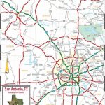 San Antonio And Surrounding Cities Map   Map Of San Antonio And   Map Of San Antonio Texas Area