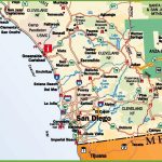 San Diego Area Road Map   Printable Map Of San Diego