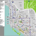 San Diego Downtown Map   Map Of San Diego Downtown (California   Usa)   California Hostels Map