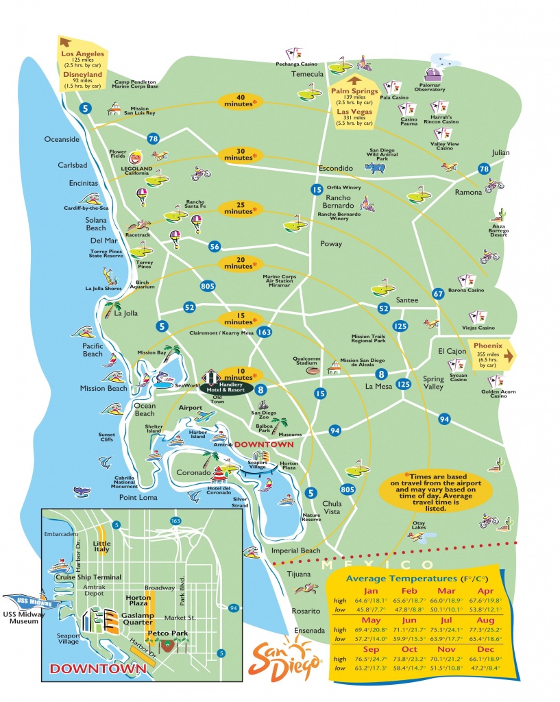 San Diego Map - Dr. Odd | Vacation Time!✈ | San Diego Map, San - San Diego County Zip Code Map Printable
