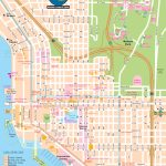 San Diego Map For Visitors   Printable Map Of Downtown San Diego