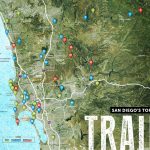 San Diego's Top 50 Trails   San Diego Magazine   April 2015   San   California Hiking Map