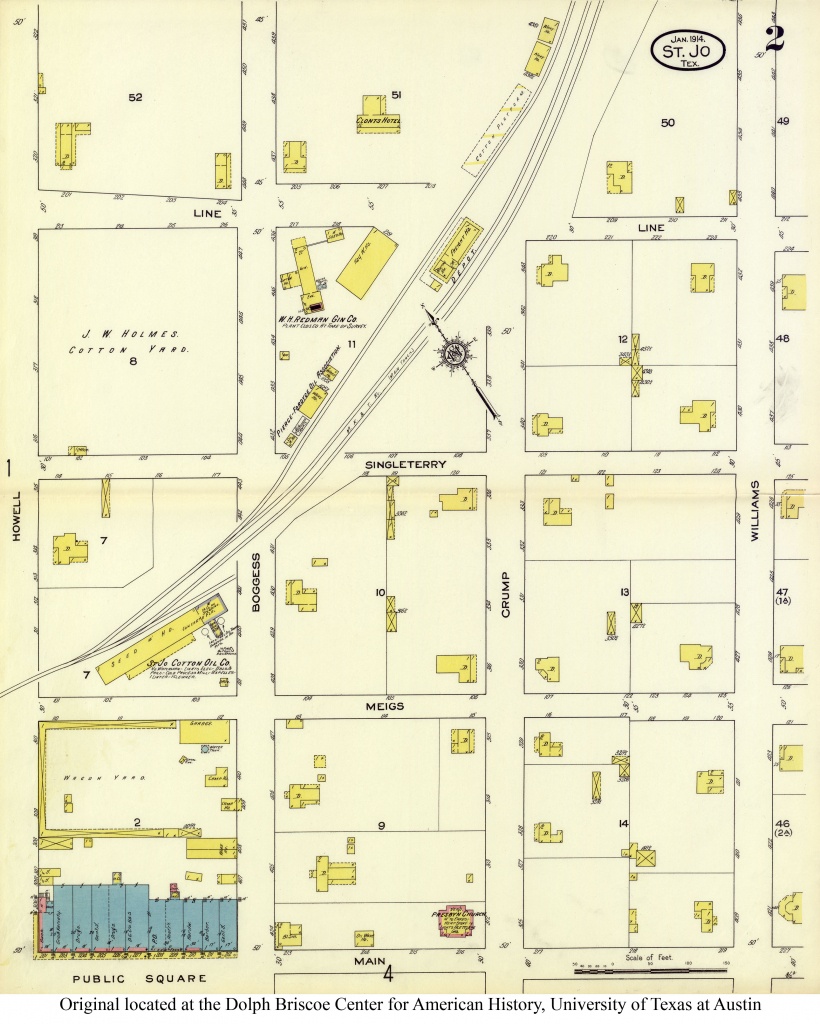 Sanborn Maps Of Texas - Perry-Castañeda Map Collection - Ut Library - Seguin Texas Map