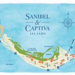 Sanibel Island Beaches And A Beach Map To Guide You   Map Of Islands Off The Coast Of Florida