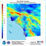 Santa Ana Winds Will Make New Year's Eve Gusty In Southern   Real Time Wind Map California