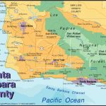 Santa Barbara Ca Map | Compressportnederland   Santa Barbara California Map