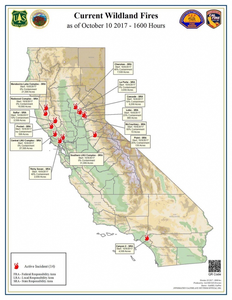 Santa Clara Co Fire On Twitter: &amp;quot;current California Fire Map From - California Fires Map