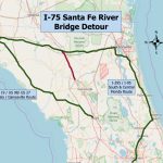 Santa Fe River Floods, Closes Several Roads   Flood Maps Gainesville Florida