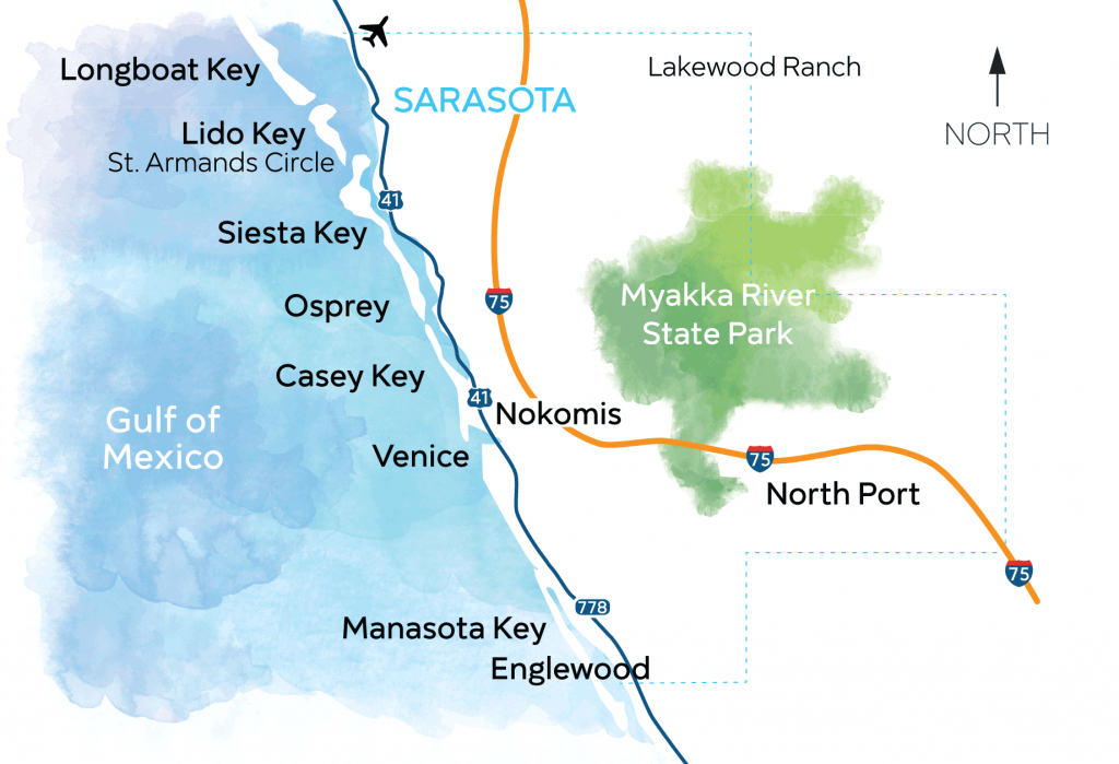 Casey Key Florida Map - Printable Maps