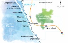 Manasota Key Florida Map