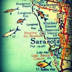 Sarasota Siesta Key Florida 11X14 Vintage Map Photograph Beach | Etsy   Sarasota Beach Florida Map