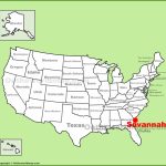 Savannah Maps | Georgia, U.s. | Maps Of Savannah   Printable Map Of Savannah