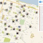 Savannah Printable Tourist Map In 2019 | Free Tourist Maps   Printable Map Of Savannah Ga Historic District