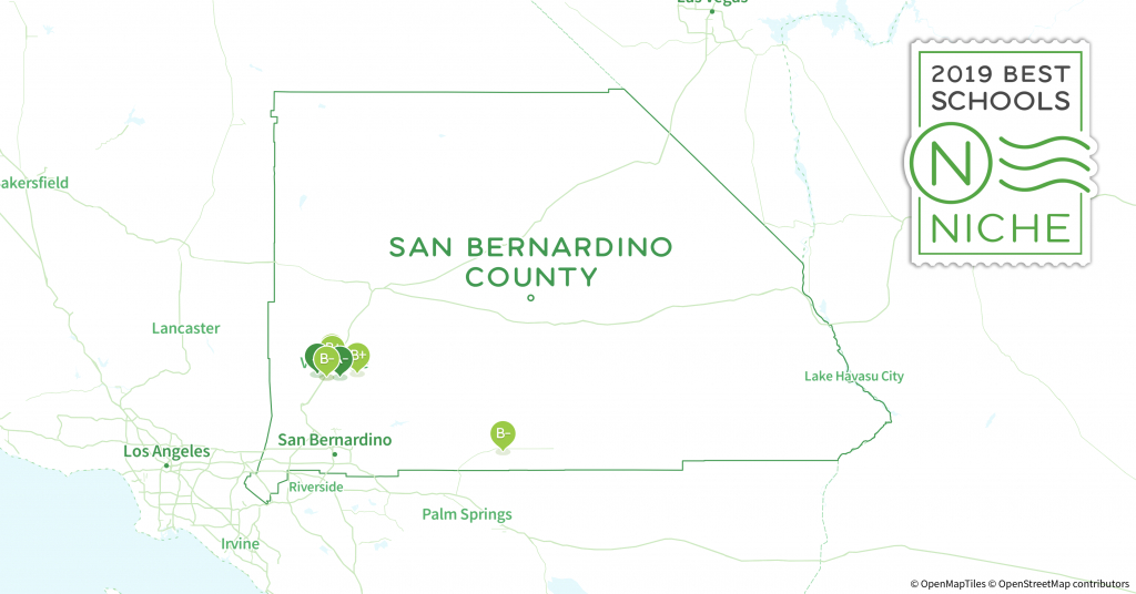 School Districts In San Bernardino County, Ca - Niche - California School District Rankings Map