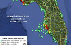Current Red Tide Map Florida