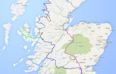 Printable Road Map Of Scotland