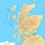 Scotland Road Map   Printable Road Map Of Scotland