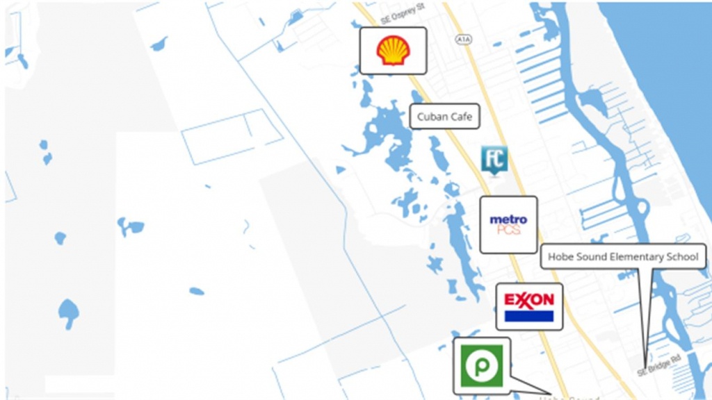 Se Federal Hwy, Hobe Sound, Fl 33455 - Land For Sale - 4 Acre Us#1 - Hobe Sound Florida Map