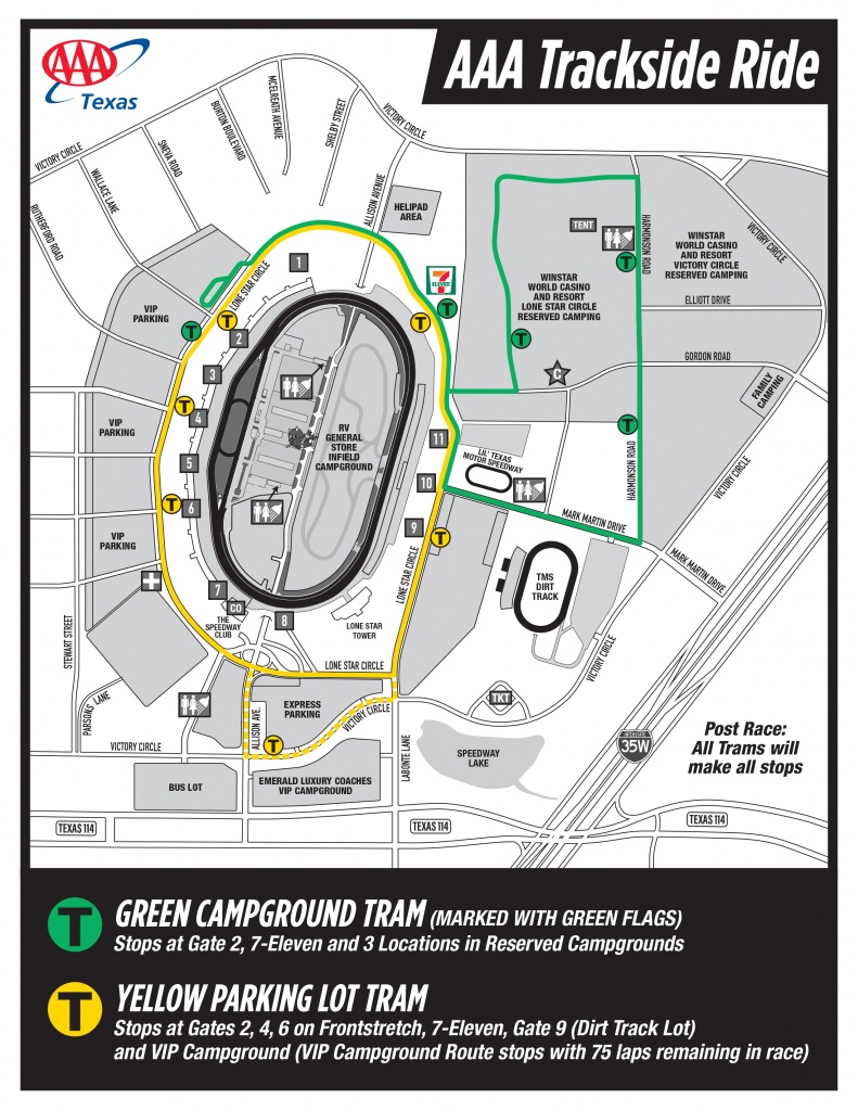 Seating Chart And Facility Maps - Casinos In Texas Map