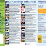 Seattle Tourist Map And Travel Information | Download Free Seattle   Seattle Tourist Map Printable