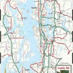 Seattle Wa Map   Printable Map Of Seattle Area