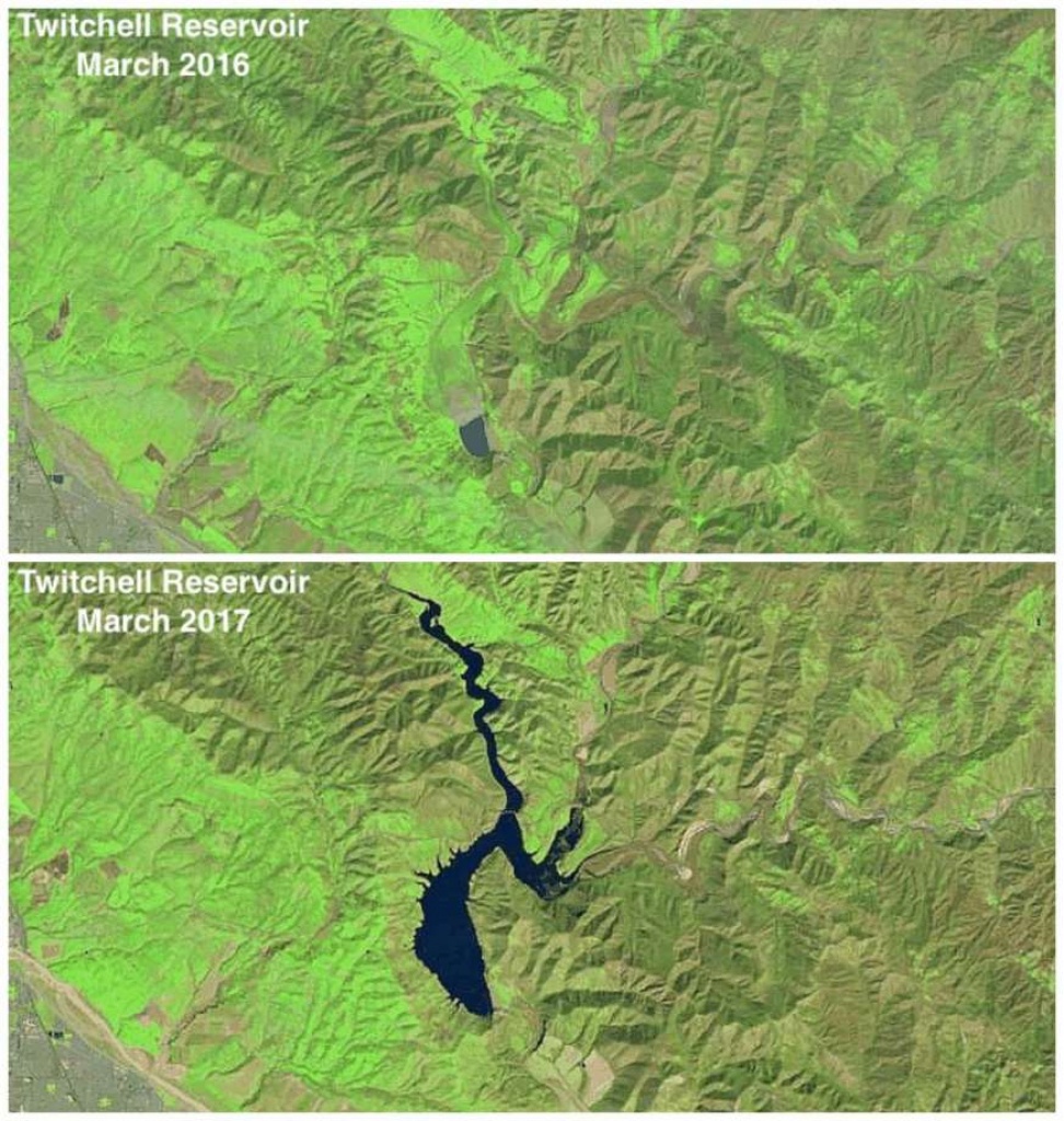 See California Reservoirs Fill Up In These Before-And-After Images - California Reservoirs Map