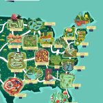 See The Usa As An Outdoor Theme Park With This Colourful Map   Florida Theme Parks On A Map