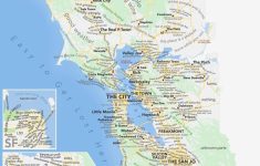 Map Of San Francisco Area California