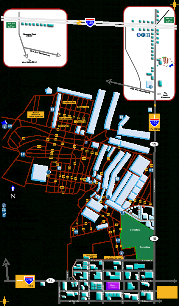 Sfmc | Guide Map - Canton Texas Map Trade Days