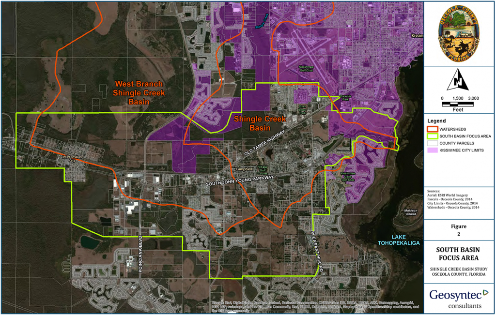 Shingle Creek Basin - Flood Zone Map Osceola County Florida