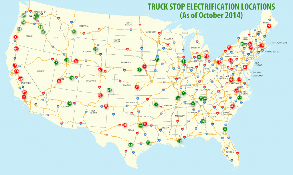 Shorepower Technologies Locations Flying J California Map 