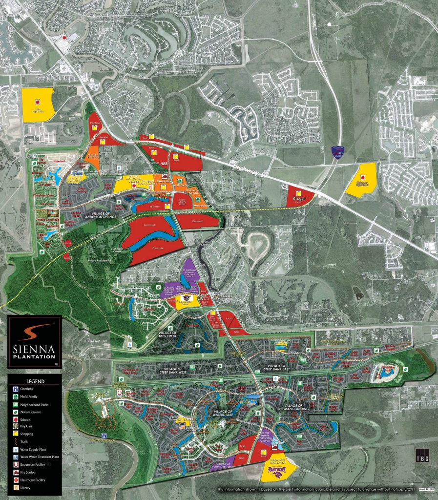 Sienna South | Sienna Plantation Commercial Real Estate | Johnson - Sienna Texas Map