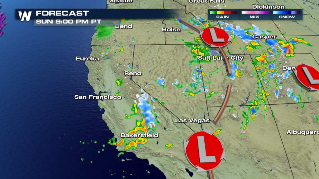 Sierra Snow Continues Through The Weekend - Weathernation - California Snow Map