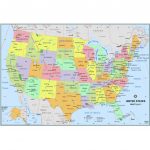Simple United States Wall Map   Printable Maps By Waterproofpaper Com