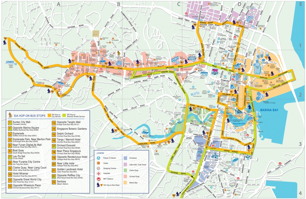 Singapore Map - Detailed City And Metro Maps Of Singapore For - Printable Map Of Singapore