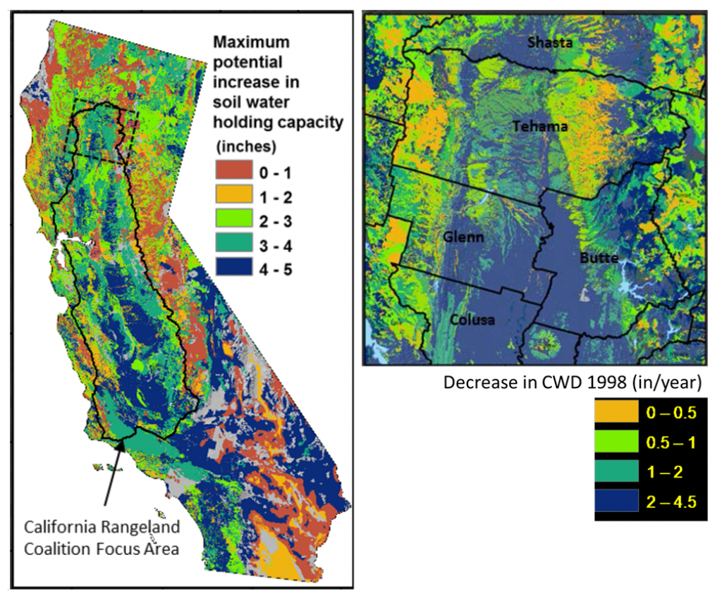 Soil Carbon &amp;amp; Greenhouse Gas Mitigation | Usgs Ca Water Science Center - California Soil Map