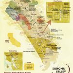Sonoma Valley Wine Map   Best In Sonoma   Sonoma Valley California Map