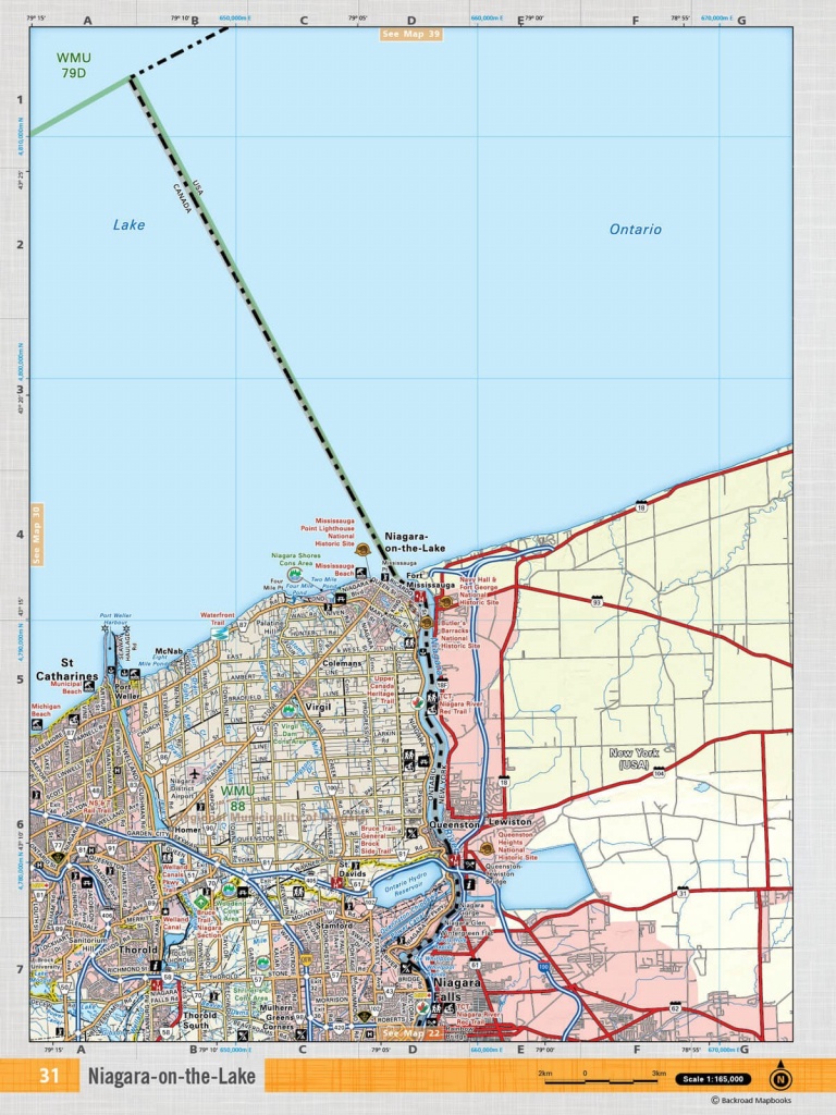 Soon31 Topo - Niagara-On-The-Lake - Printable Map Of Niagara On The Lake