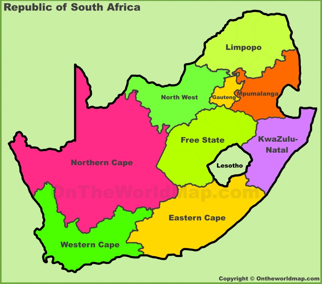 South Africa Maps | Maps Of Republic Of South Africa - Printable Map Of South Africa
