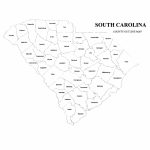 South Carolina Counties Map And Travel Information | Download Free   South Carolina County Map Printable