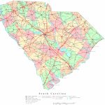 South Carolina Printable Map   Printable Map Of North Carolina Cities