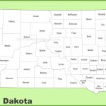 South Dakota County Map   South Dakota County Map Printable