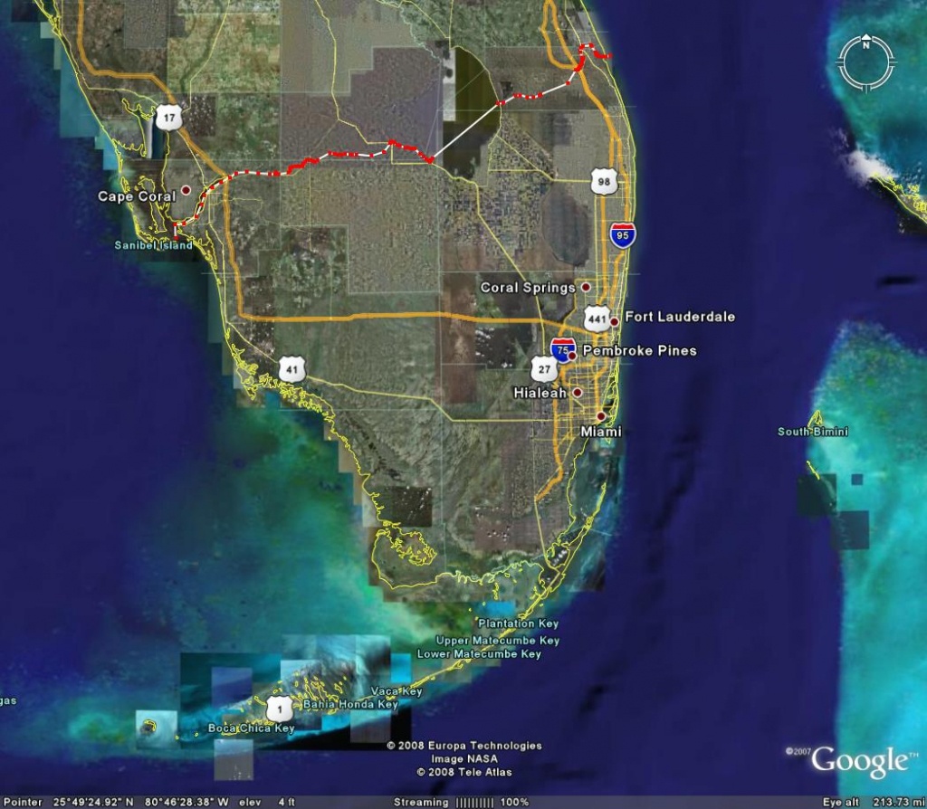 South Florida Map Google | Woestenhoeve - South Florida Map Google