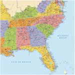 Southeastern United States Road Map New Driving Map Southeast Us Wp   Printable Map Of Southeast Us