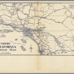Southern California Highway Map.   David Rumsey Historical Map   Historical Maps Of Southern California