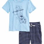 Splendid Splendid California Map T Shirt & Shorts Set (Toddler Boys   California Map T Shirt