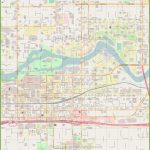 Spokane Downtown Map   Downtown Spokane Map Printable