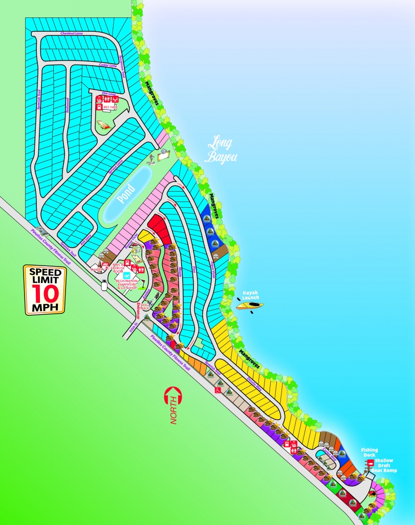St. Petersburg, Florida Campground | St. Petersburg / Madeira Beach Koa - Koa Florida Map