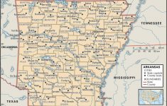 Arkansas Road Map Printable